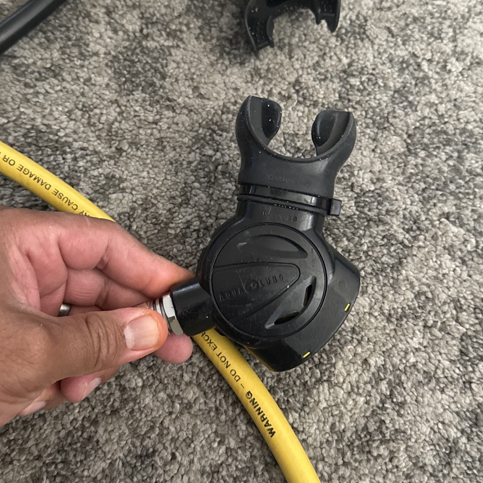 Mares Axis Pro Regulator Set, Yoke, MR12 dfc Octo Scuba Diving UNTESTED As-Is