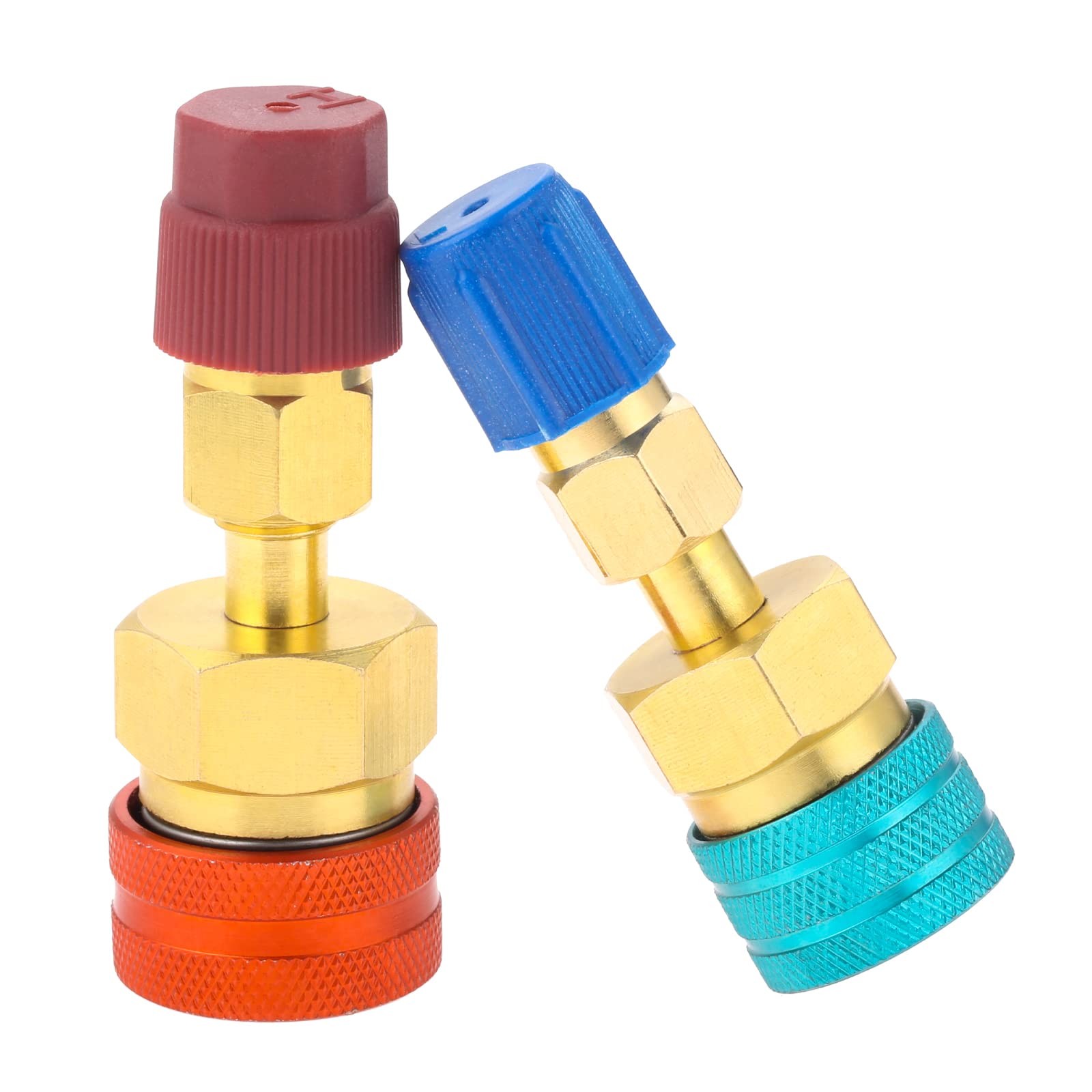 SURIEEN R1234yf Adapter Kit, R1234YF to R134A Adapter, 1234yf Quick 0.25 Inch