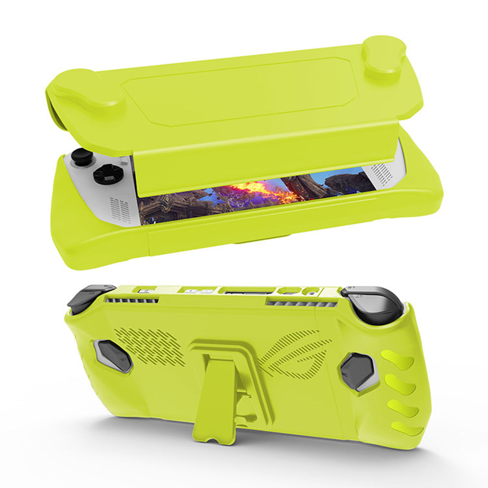 Protective Case with Detachable Front Shell and Kickstand for ROG Ally