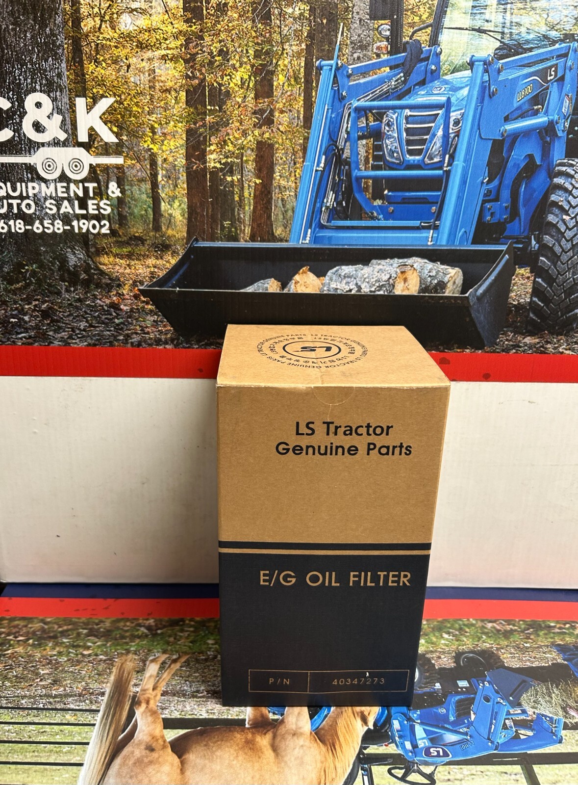 LS Tractor OEM Hydraulic Filter 40347273