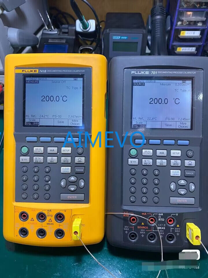 Fluke 741B Documenting Process Calibrator Excellent Conditions