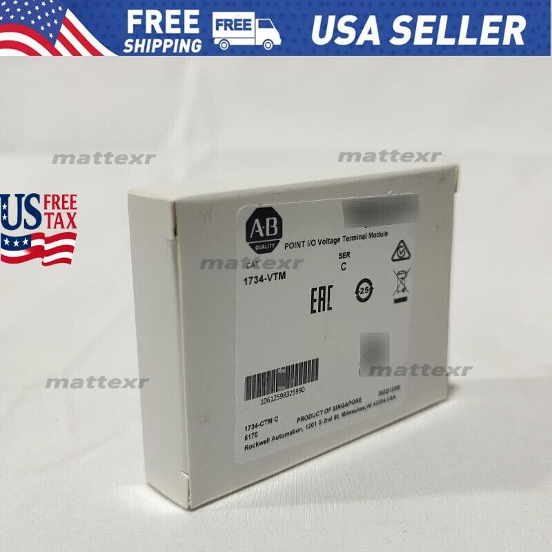 1734-VTM AB POINT I/O Voltage Terminal Module Fast Shipping 1734VTM US Free Tax