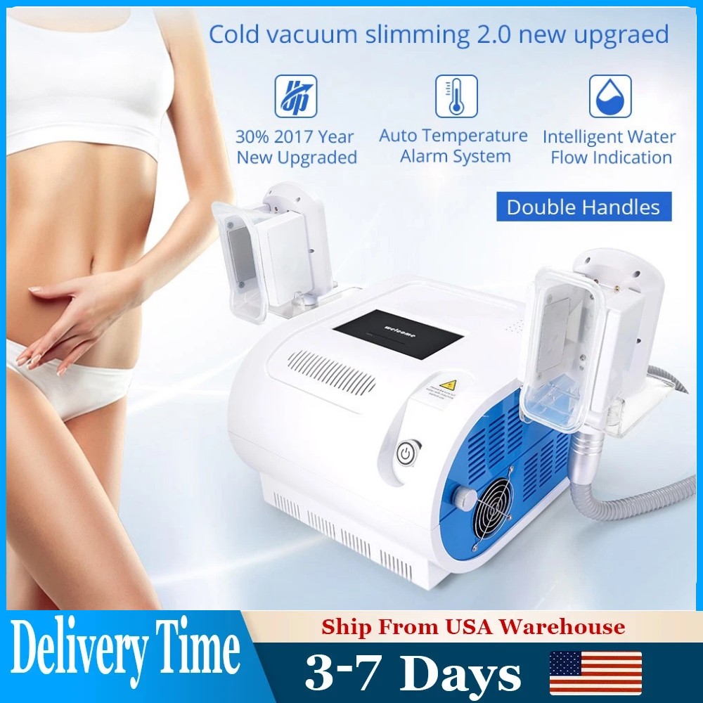 MYCHWAY Cold Freezing Beauty Machine for Body Massage Double Chin Removal Spa US