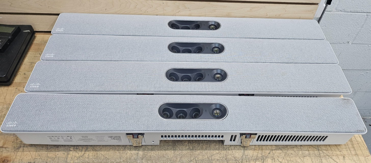LOT OF 4x Cisco Quadcam V01 Video Conference Equipment (CS-QUADCAM)
