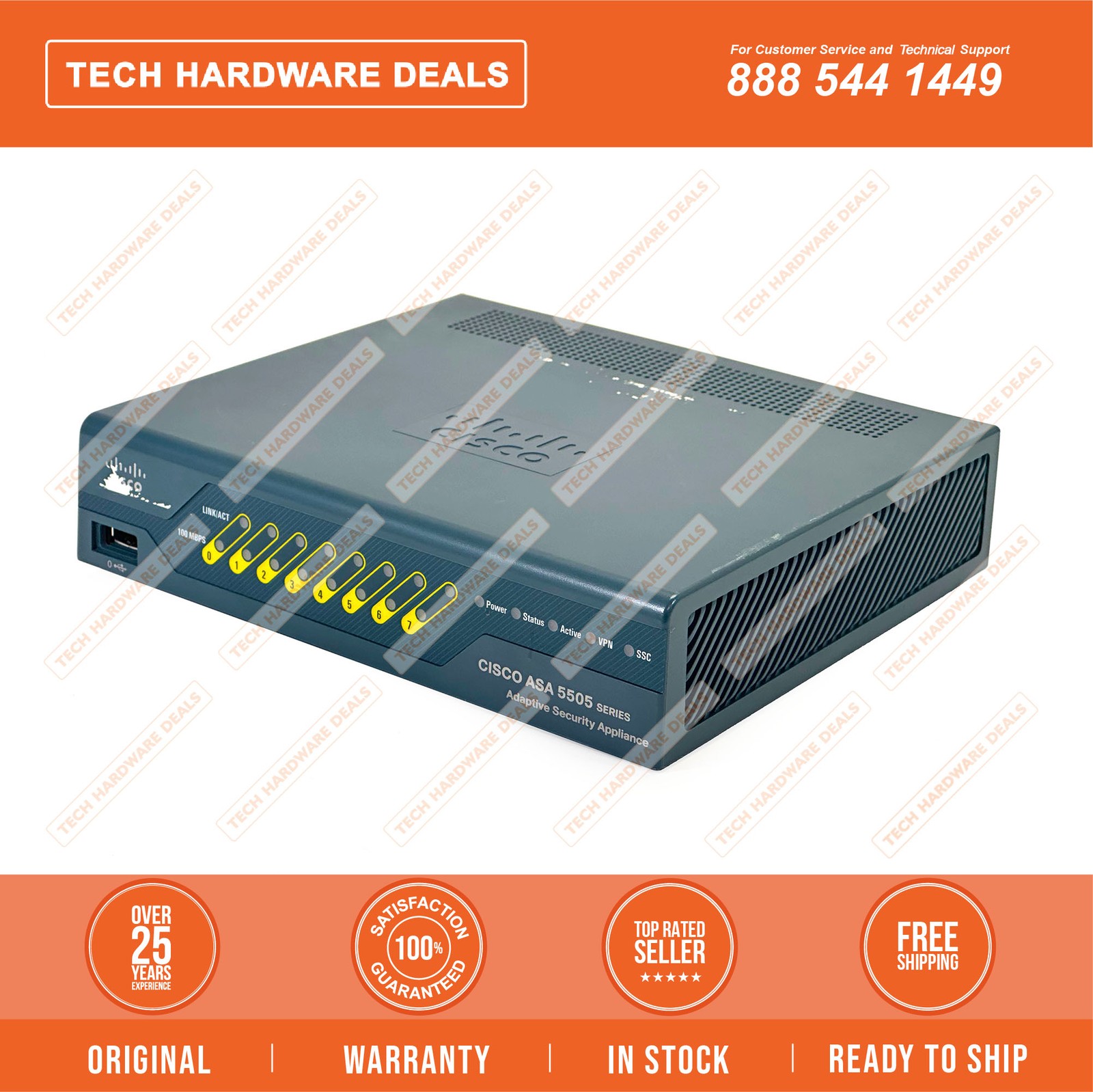 ASA5505-K8    ASA 5505 Adaptive Security Appliance