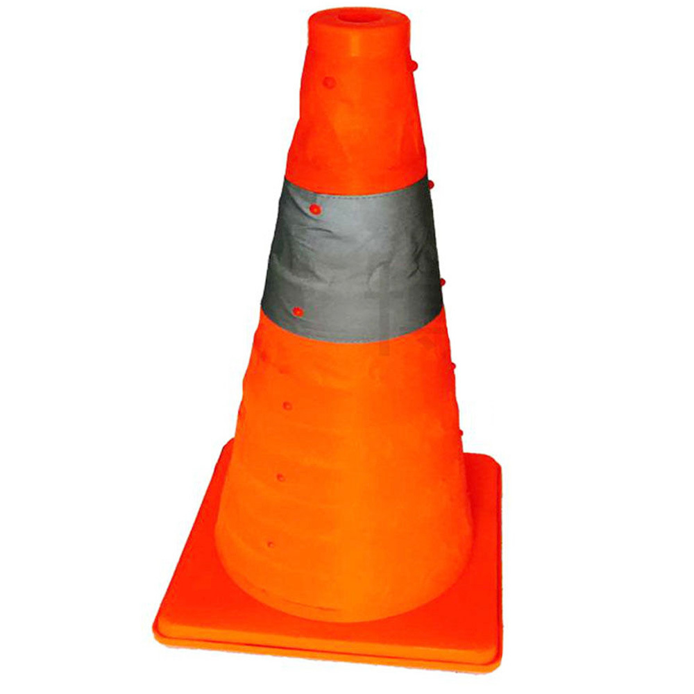 45 CM 18"Folding Collapsible Traffic Multi Purpose Pop up Reflective Safety Cone