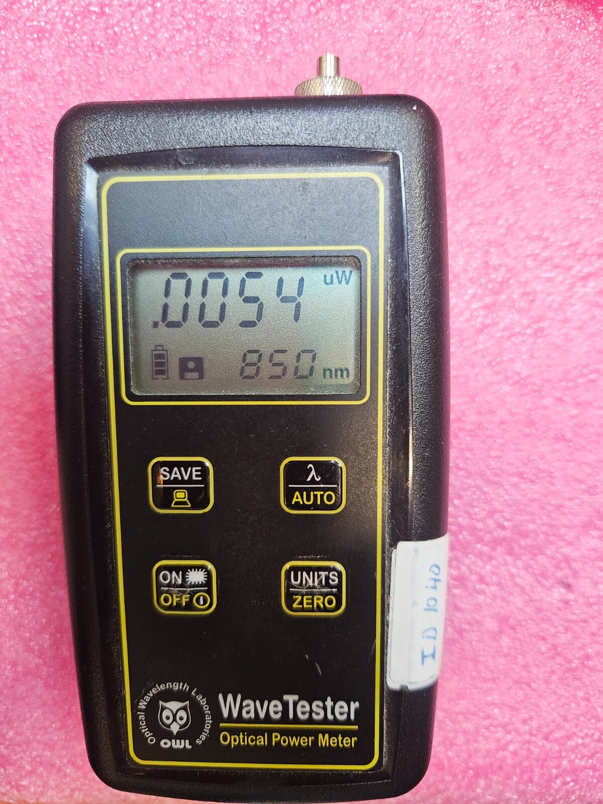 OWL WT-1 WaveTester optical power meter