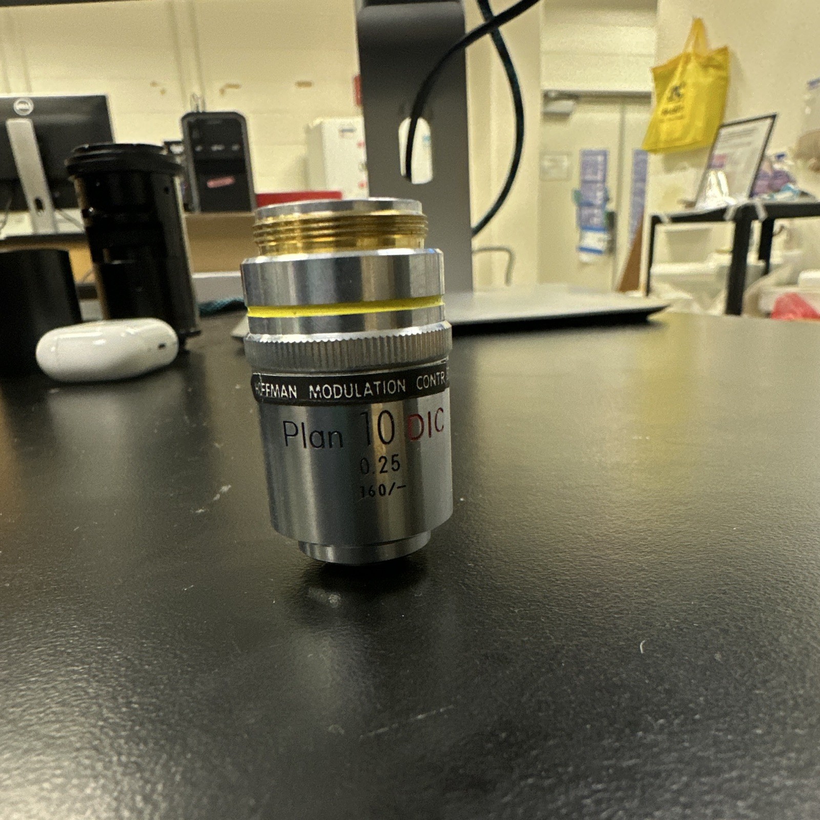 Nikon Plan 10 DIC 10x Microscope Objective Lens 238332
