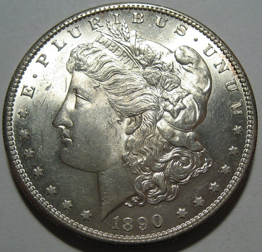 = 1890-S Gem BU MORGAN Dollar, Nice Luster & Details, FREE Shipping