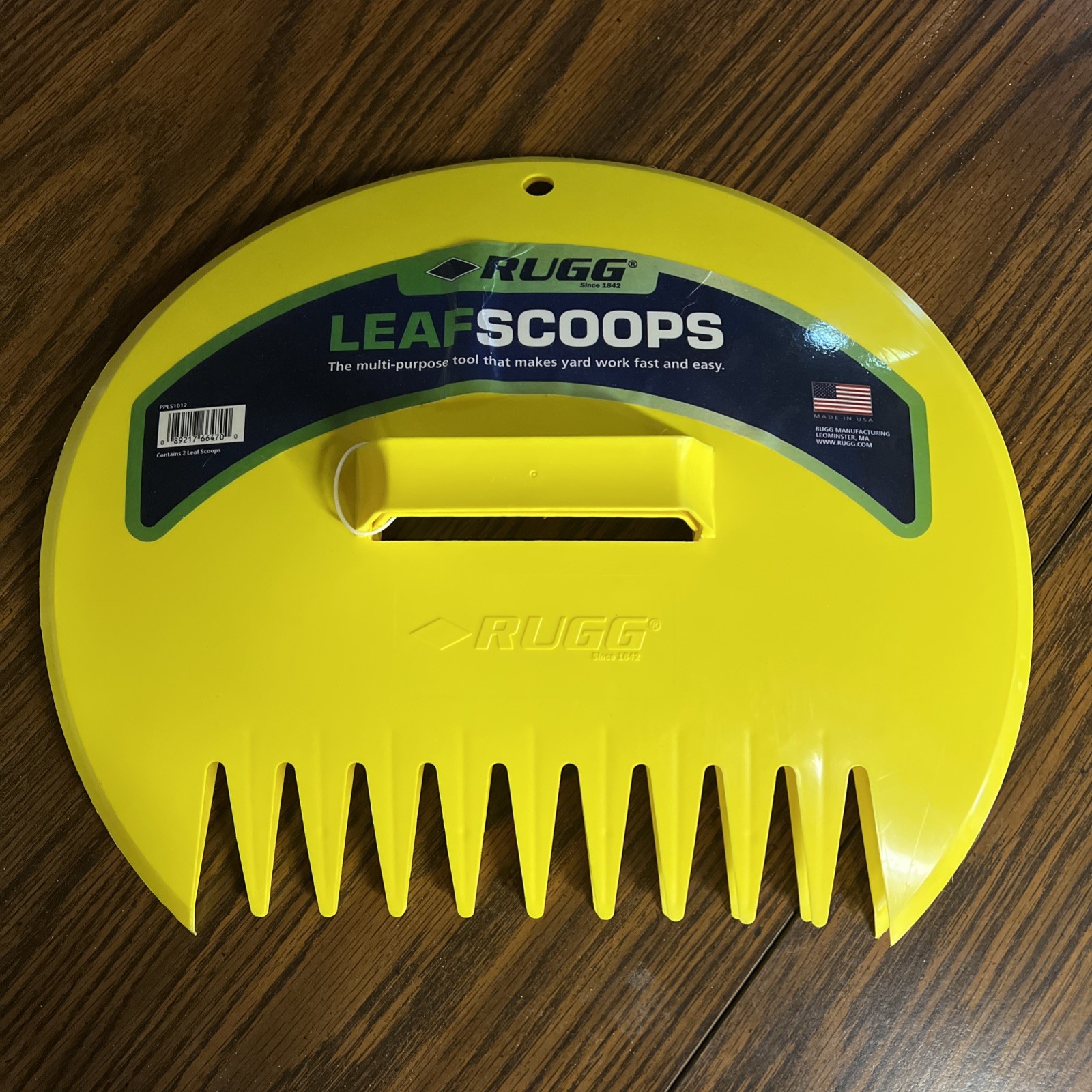 Rugg Original Leaf Scoops; 1 Pair
