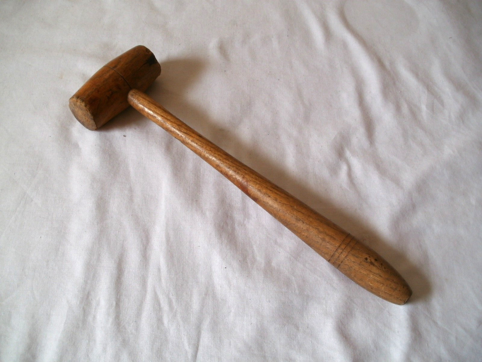 vintage small wooden mallet