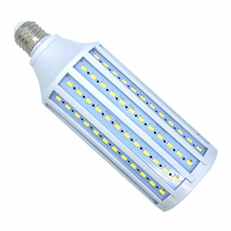 Huge Super Bright 300W Eq. LED Bulb 168-Chip Corn Light E26 E27 5000lm 50W White