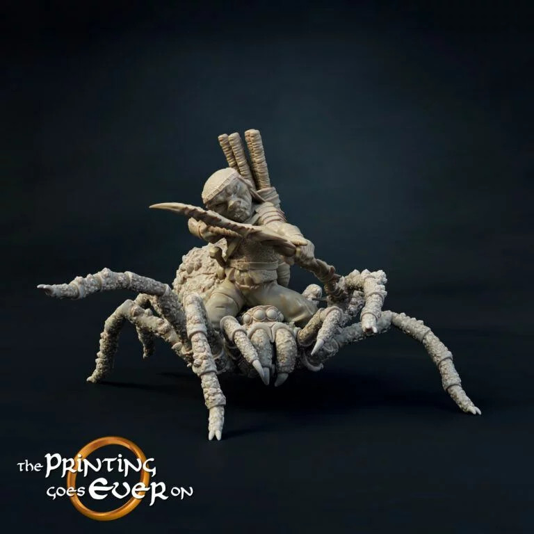 Goblin Spider Riders - Resin Tabletop Miniature