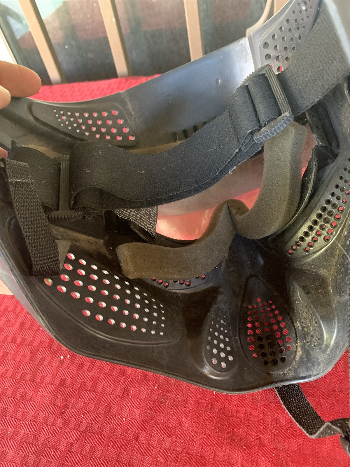 JT Proshield Paintball Mask Goggles Black Vintage Flex
