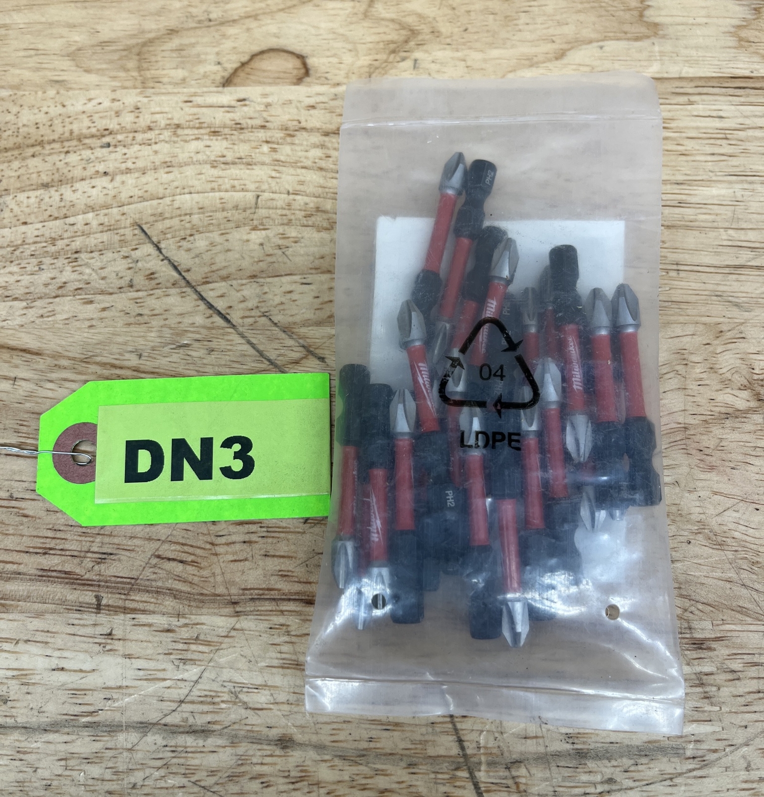 Milwaukee Tool 48-32-4162 Shockwave 2" Power Bit Phillips #2 (25 Pk) - DN3