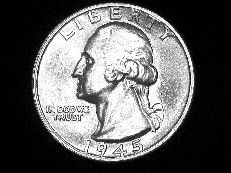 1945-S Washington Quarter --- Gem Uncirculated