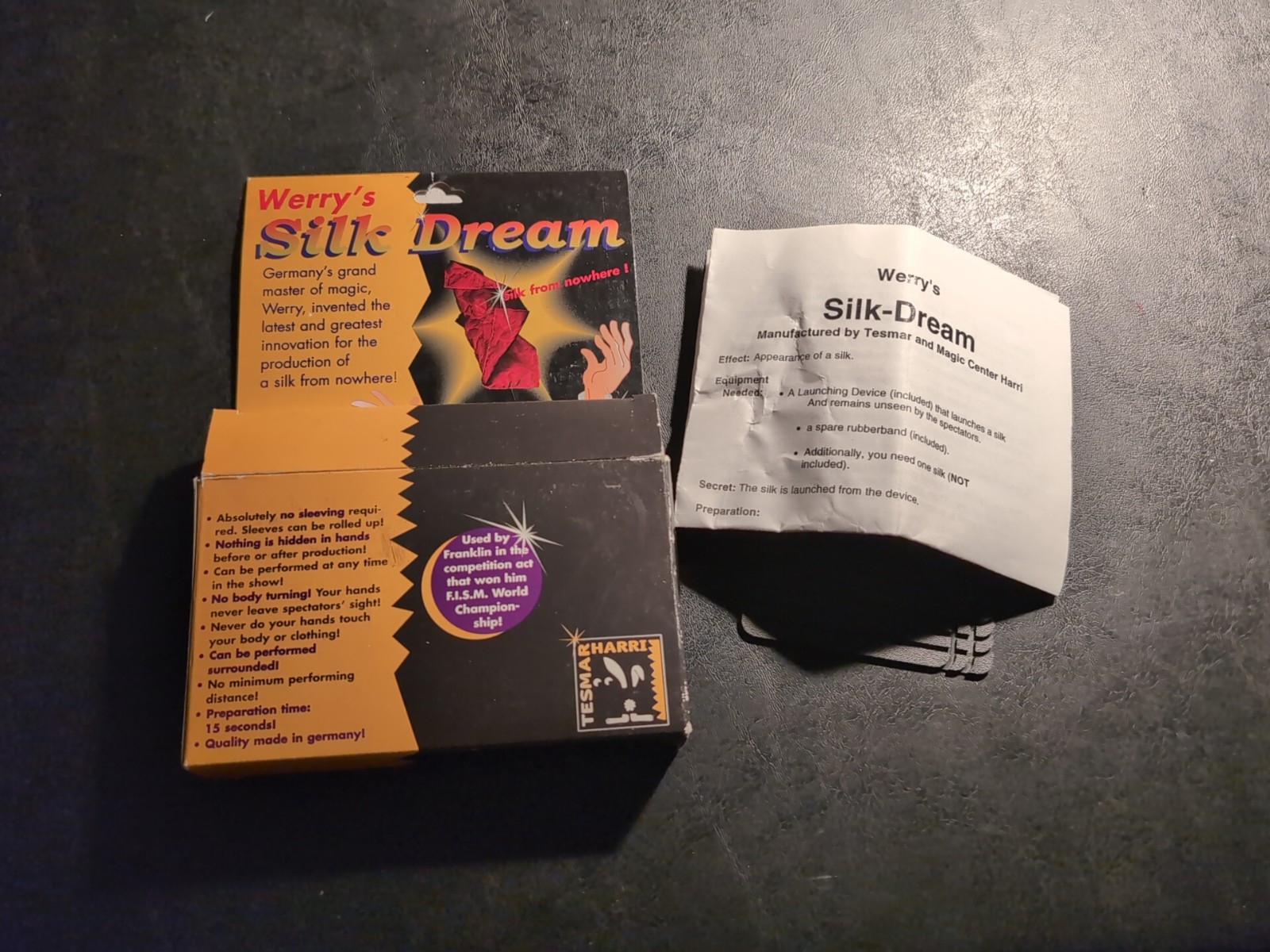 Werry's SILK DREAM  appears From Nowhere! Discontinued
