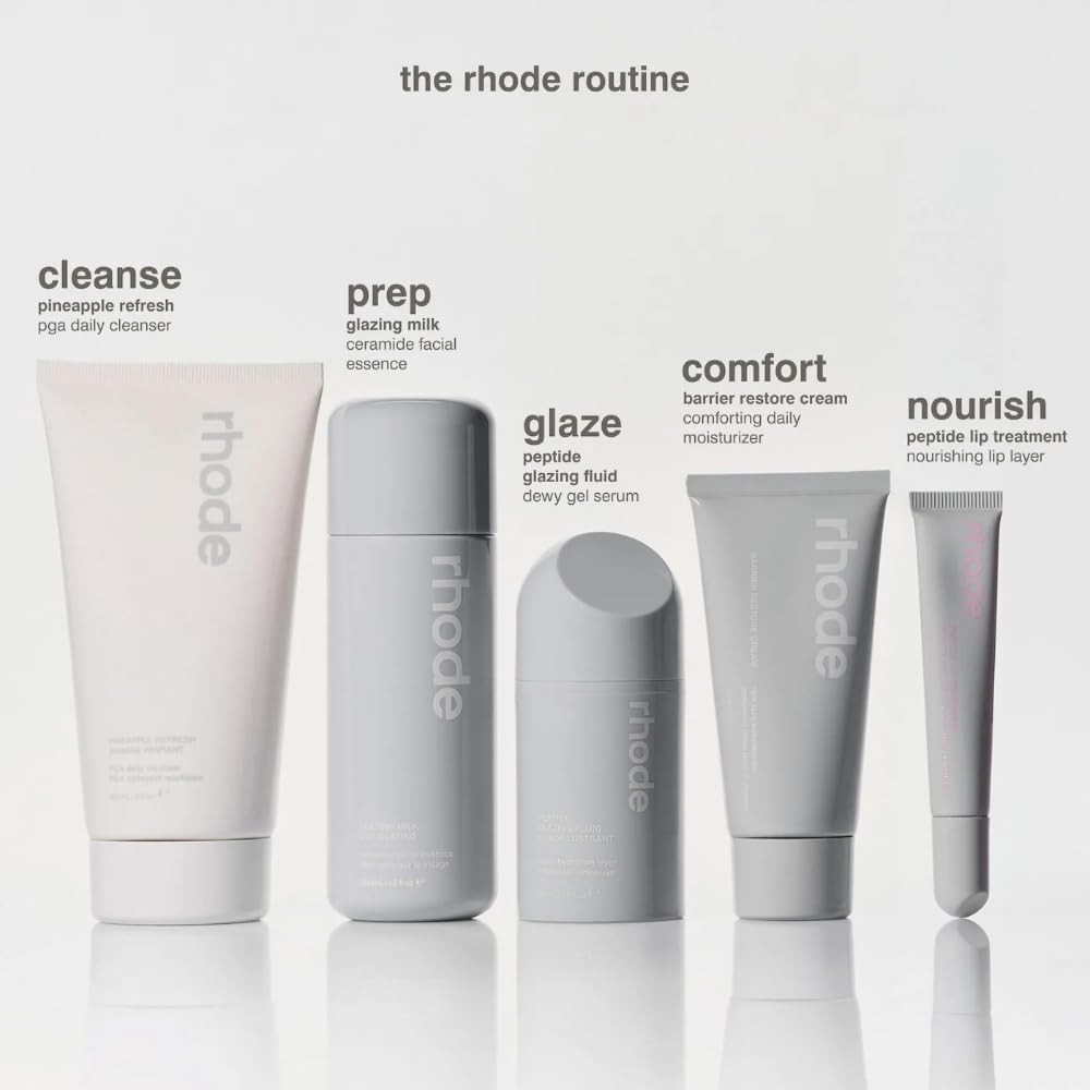 Rhode Glazing Milk - Nutrient-Rich, Luminous Hydration Essence, Barrier Support