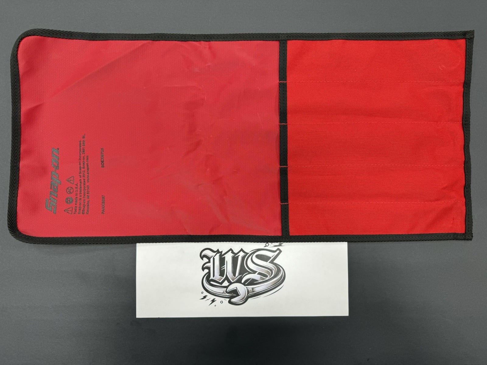 Snap-on Tools USA NEW RED Wrench bag For SOEXM705 PAKKB087