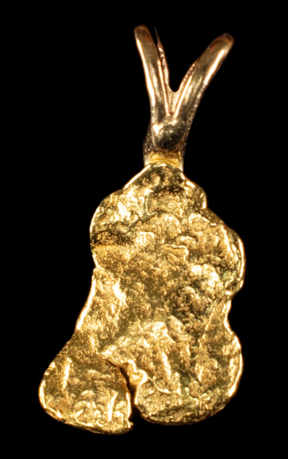 Alaska California Gold Nugget Pendent 1.34gr