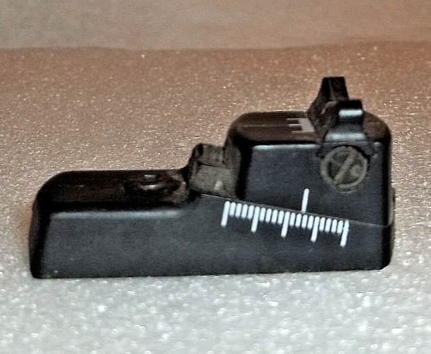 Knight LK-93 Inline Muzzleloader Adjustable Rear Sight With Mounting Screw