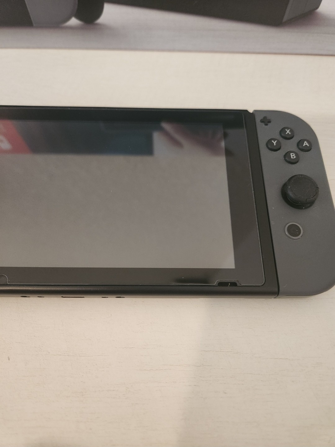 Nintendo Switch 1 Console V1 HAC-001 Gray Joy-Cons with Accessories