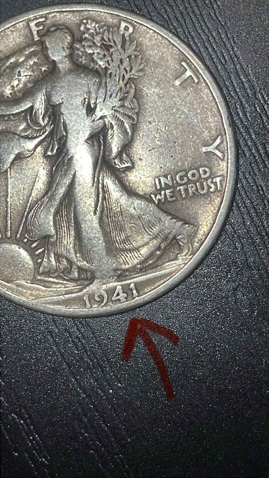 1941-D Walking Liberty Half Dollar Silver US Coin Uncertified