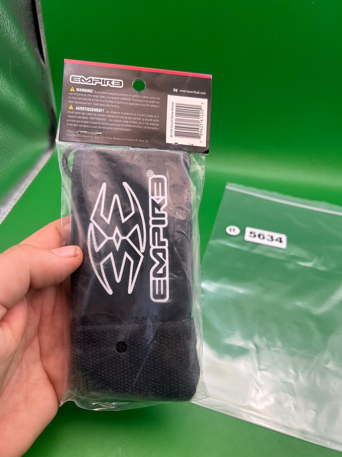 Empire Paintball Barrel Blocker Black Camo Set