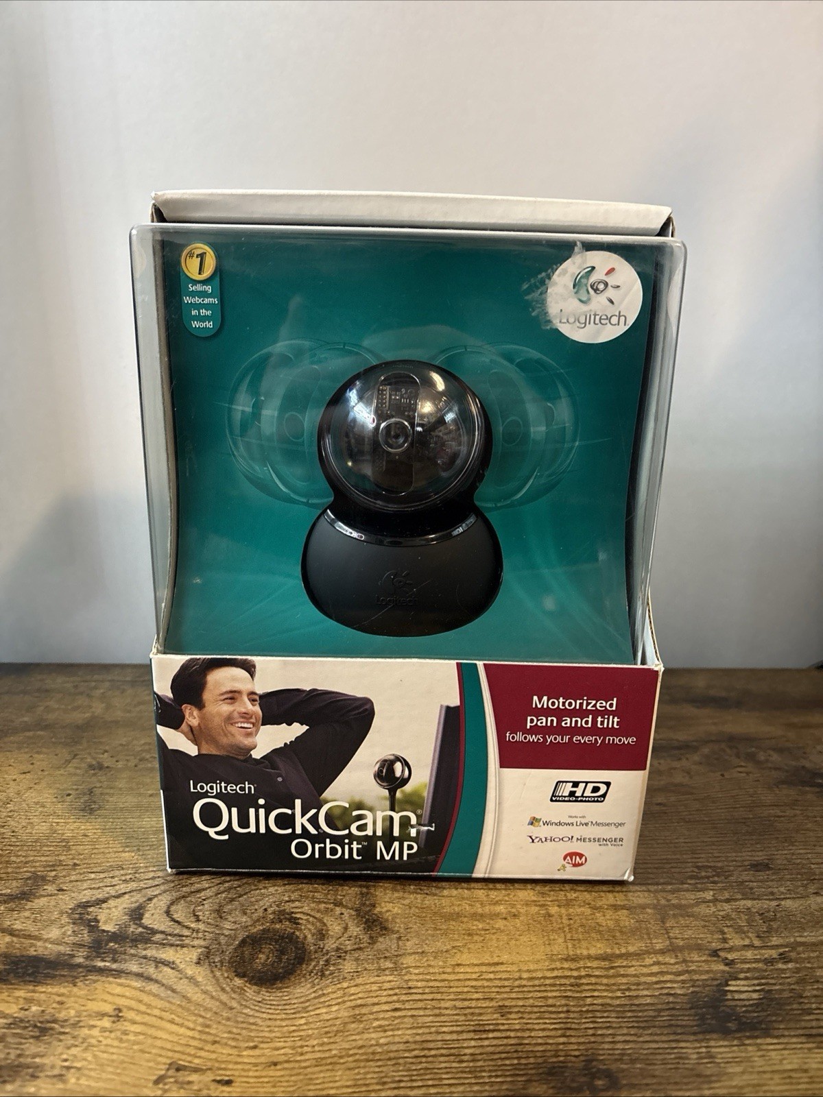 Logitech QuickCam Orbit MP Motorized Pan and Tilt Camera HD 2006
