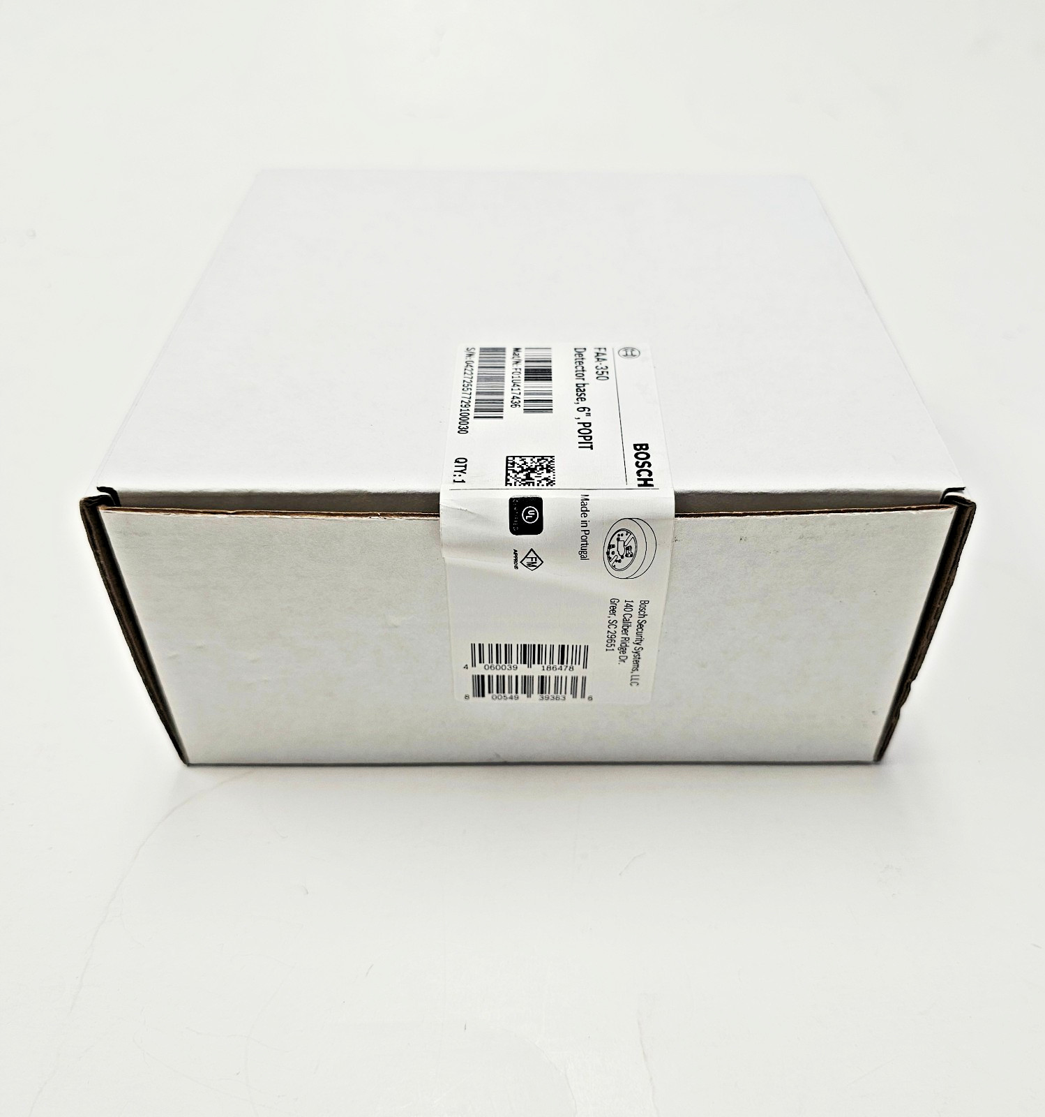Bosch FAA-350 Detector Base 6" Popit NEW Sealed Old Stock