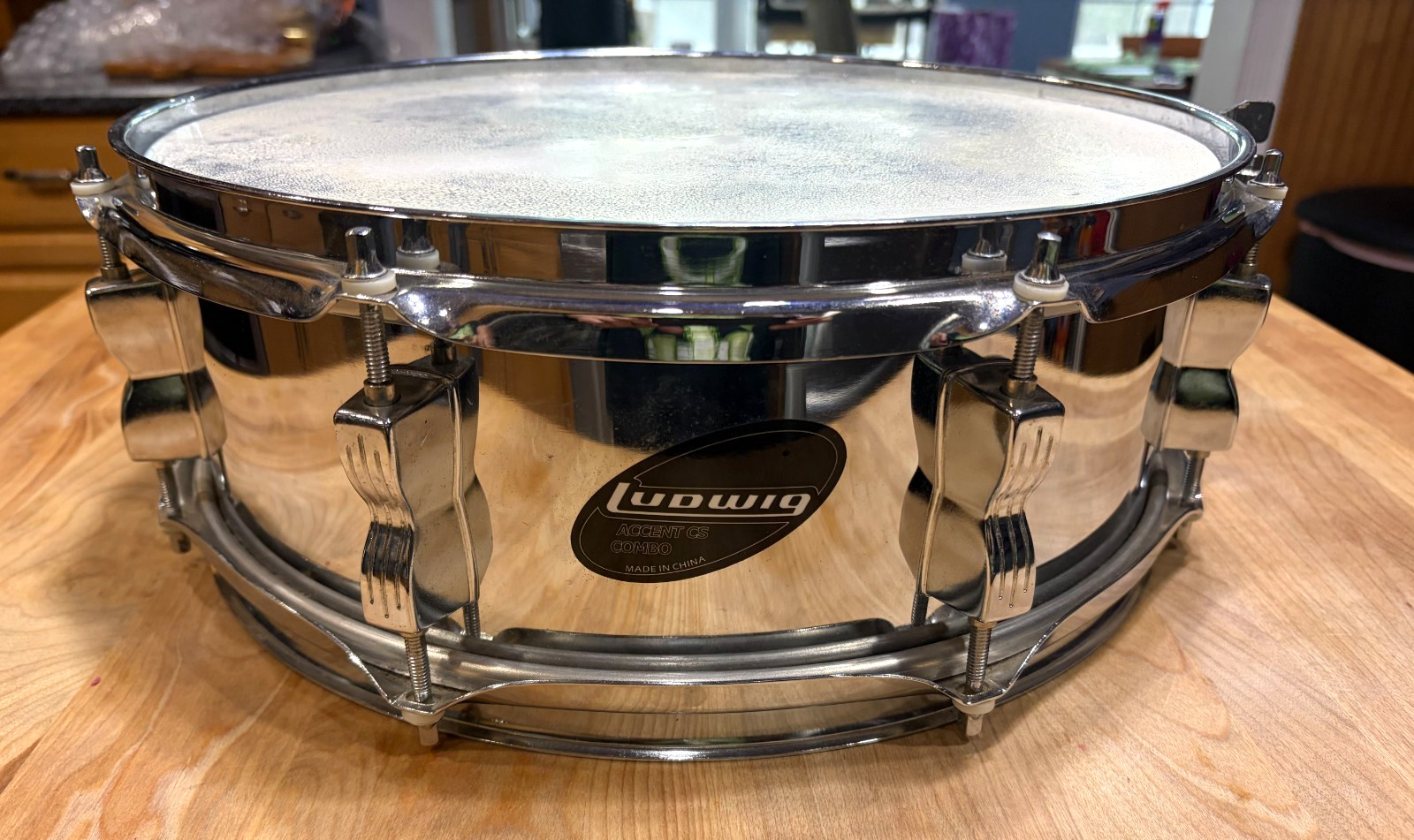 Ludwig Accent CS Combo Snare Drum 14x5 Very Nice Take A Look