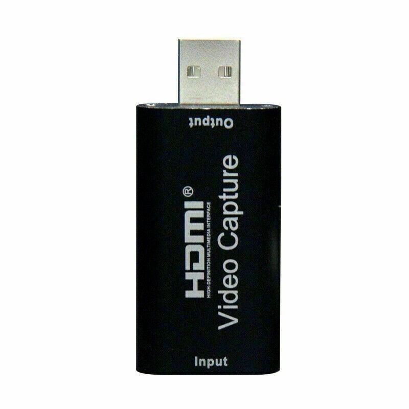 HDMI to USB Video Screen Capture Card Recorder Game Live Streaming 1080P HD