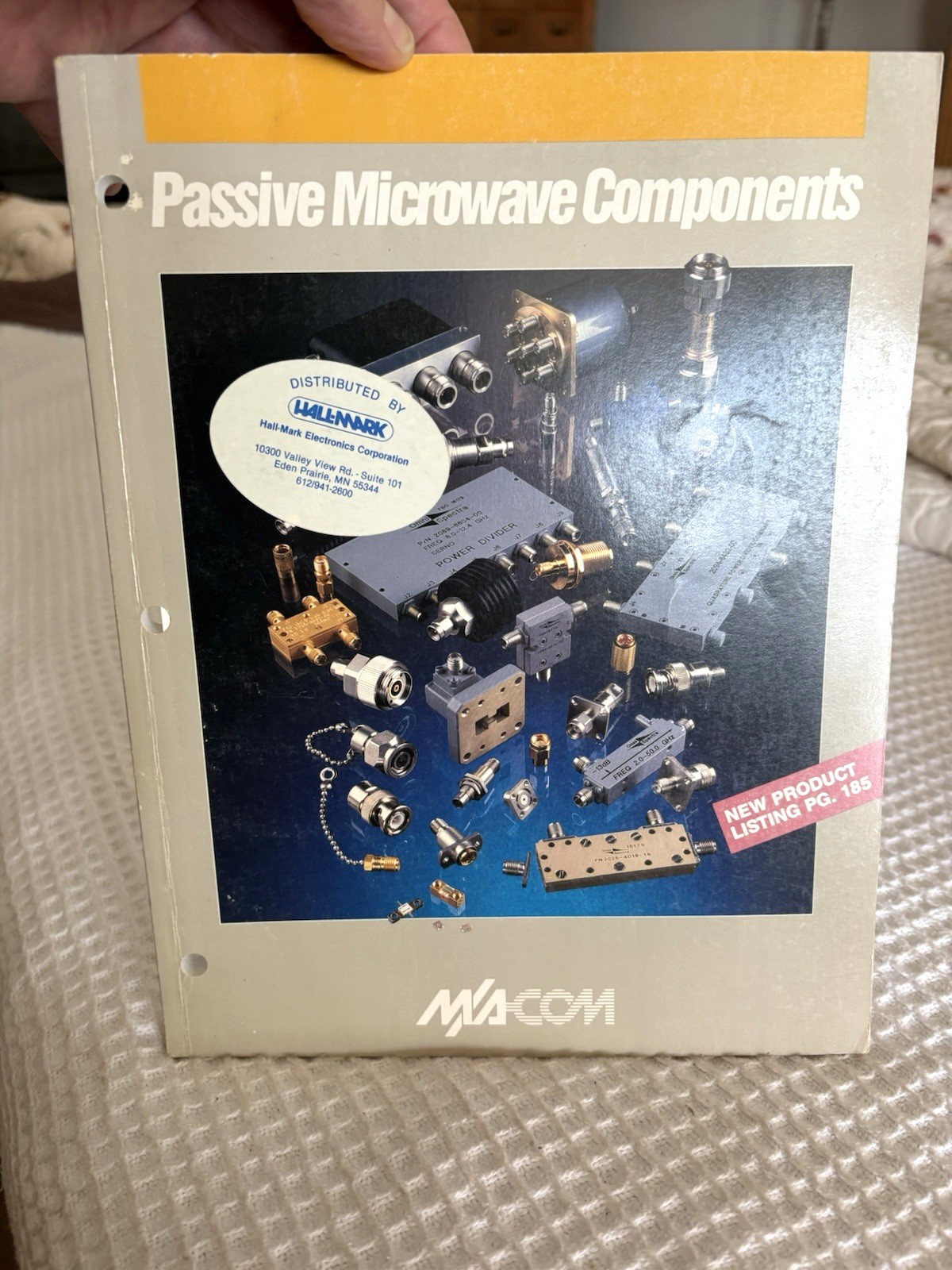 M/A-Com Passive Microwave Components Catalog  By Hall-Mark Electronics Corp