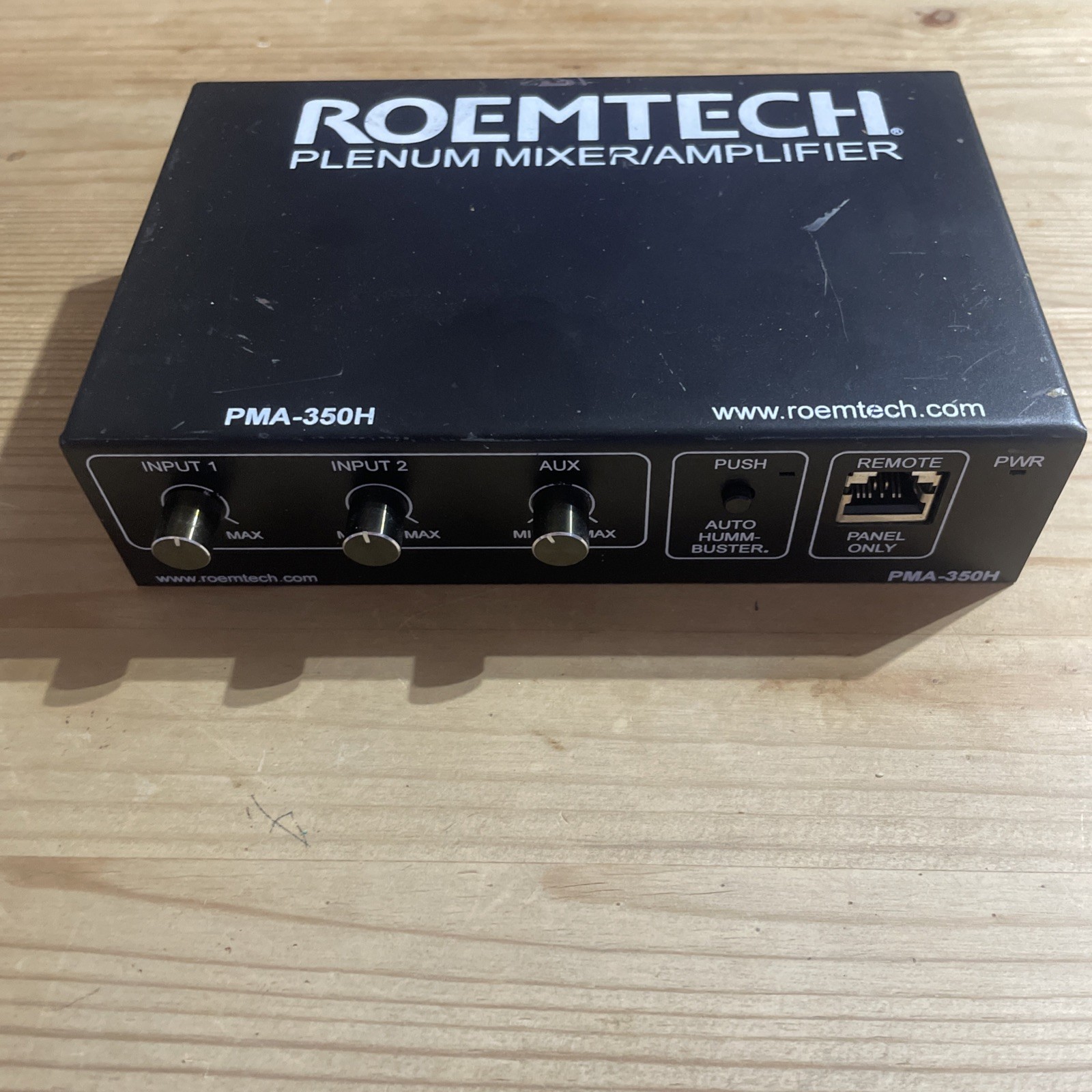 Roemtech Plenum Audio Mixer-Amp PMA-350H