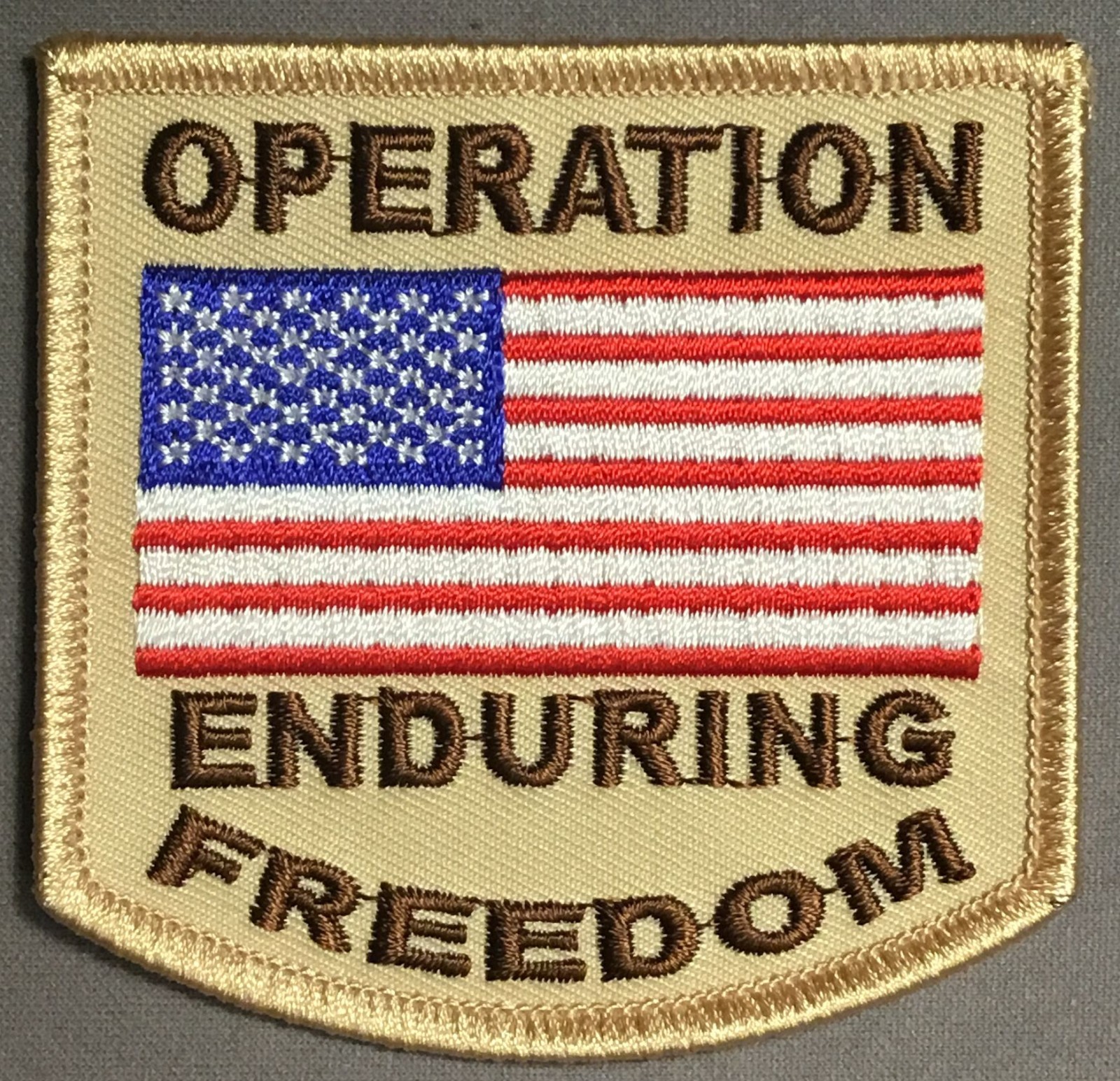Operation Enduring Freedom licensed patch