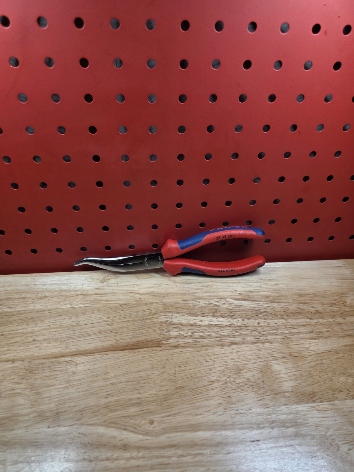 KNIPEX 38 35 200 NICE 8" Long Nose Mechanic S-Shaped Pliers