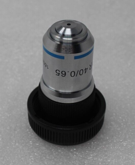 NEW AMSCOPE  FLUOR 40/0.65 160/0.17 MICROSCOPE OBJECTIVE