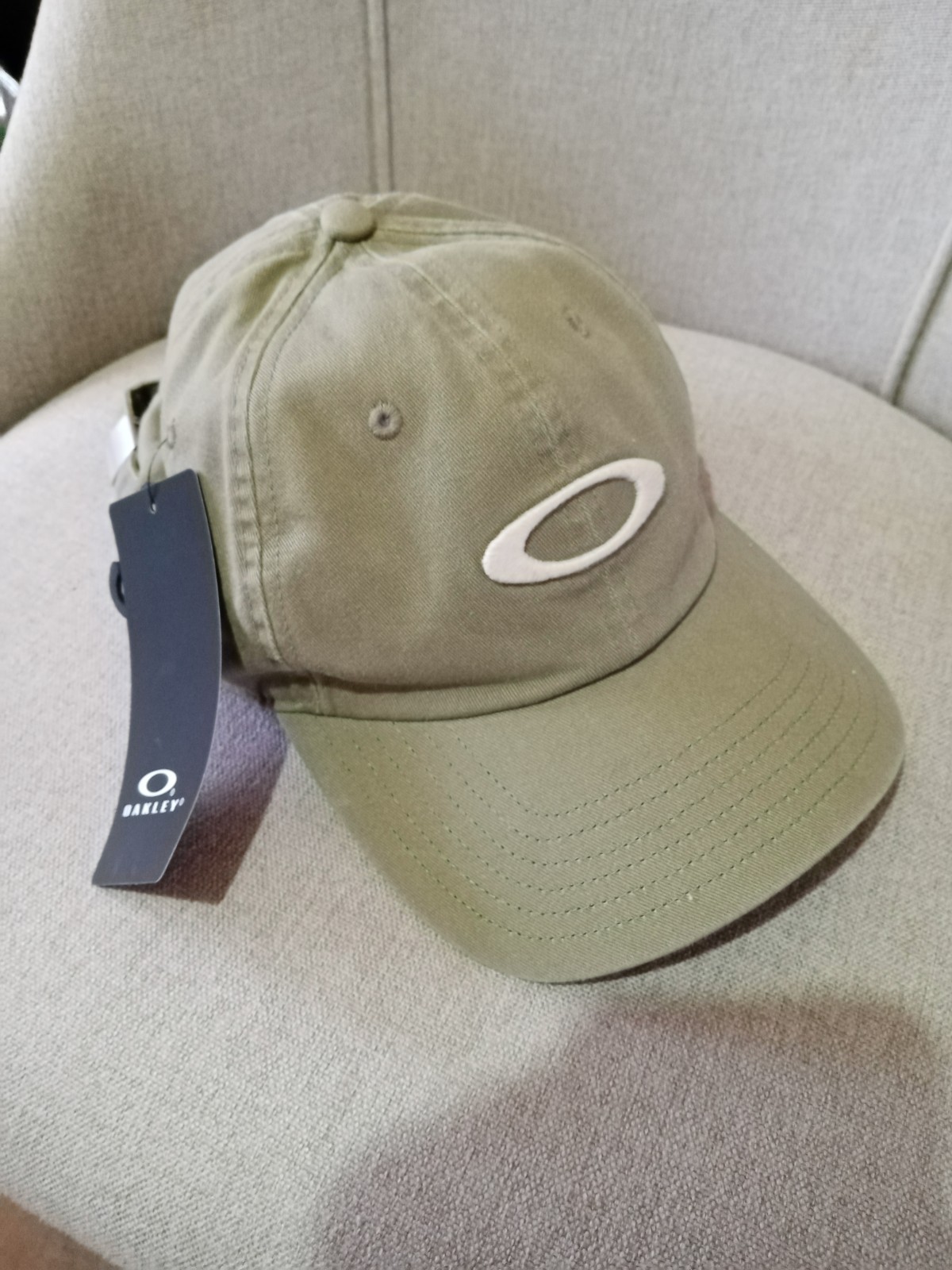 Authentic Oakley Remix Dad Hat Cap Sage Green