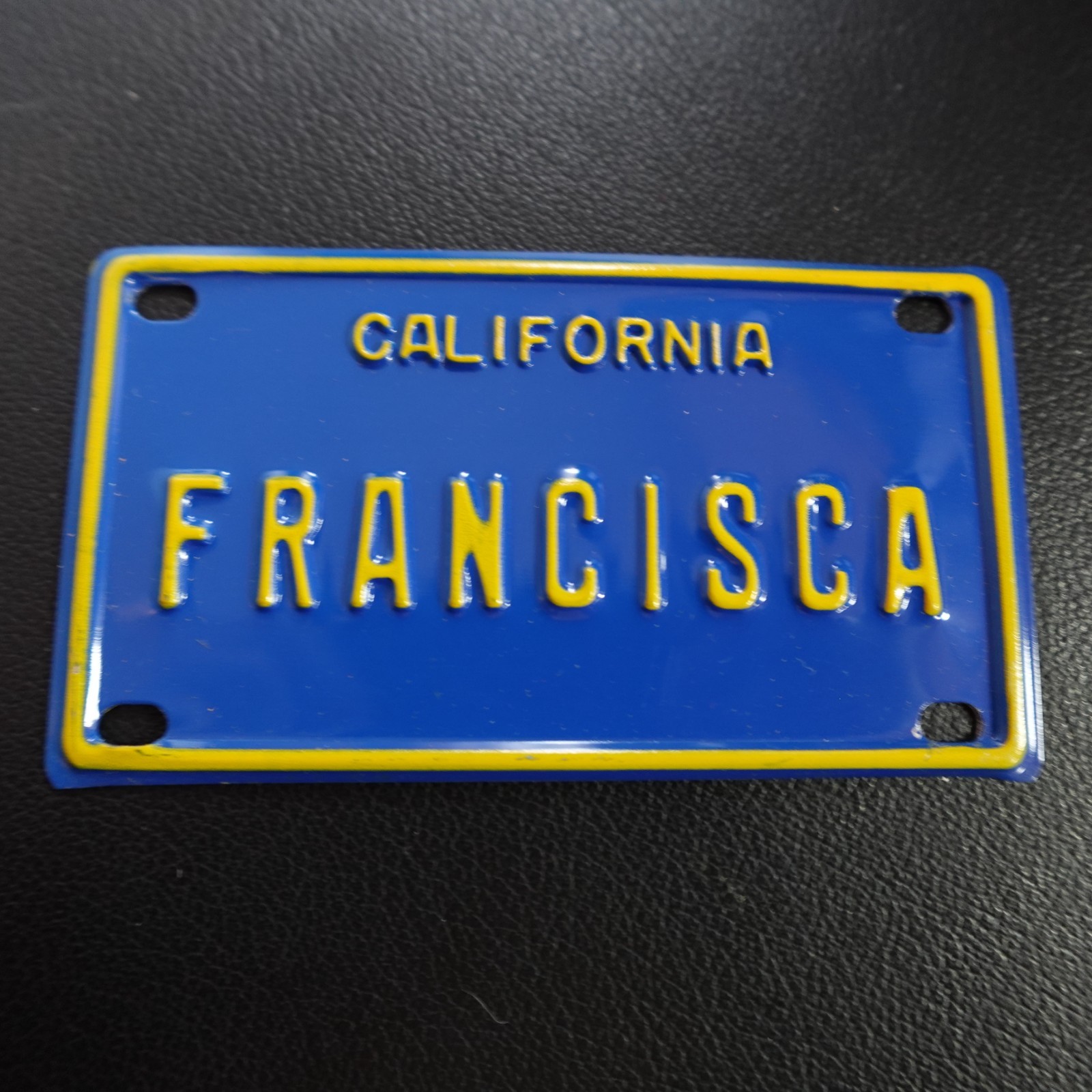 Francisca Mini License Plate Personalized Name California Novelty Gift Kids Bike