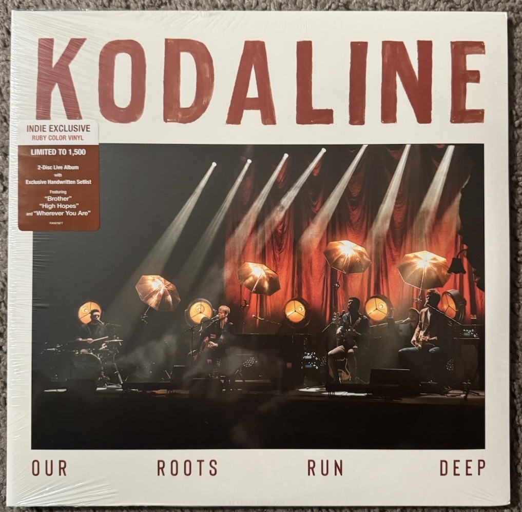 Kodaline  Our Roots Run Deep Ruby Red Indie Limited Ed. NEW  Sealed VINYL
