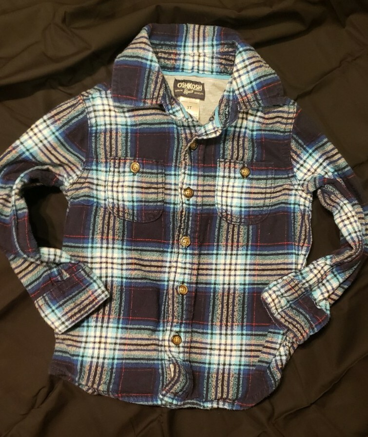 Oshkosh 3t Flannel Shirts