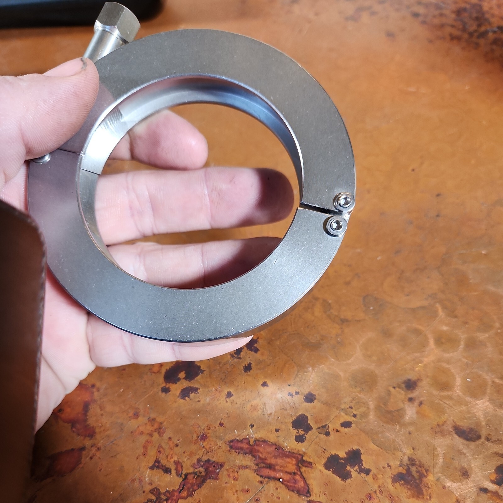 Ancorp QF50-CLMP-SS Cnc Clamp Read!