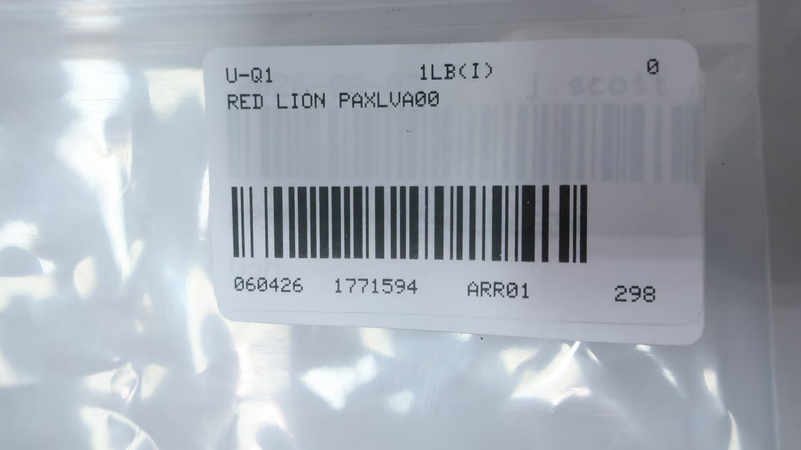 Red Lion PAXLVA00 Digital Panel Meter