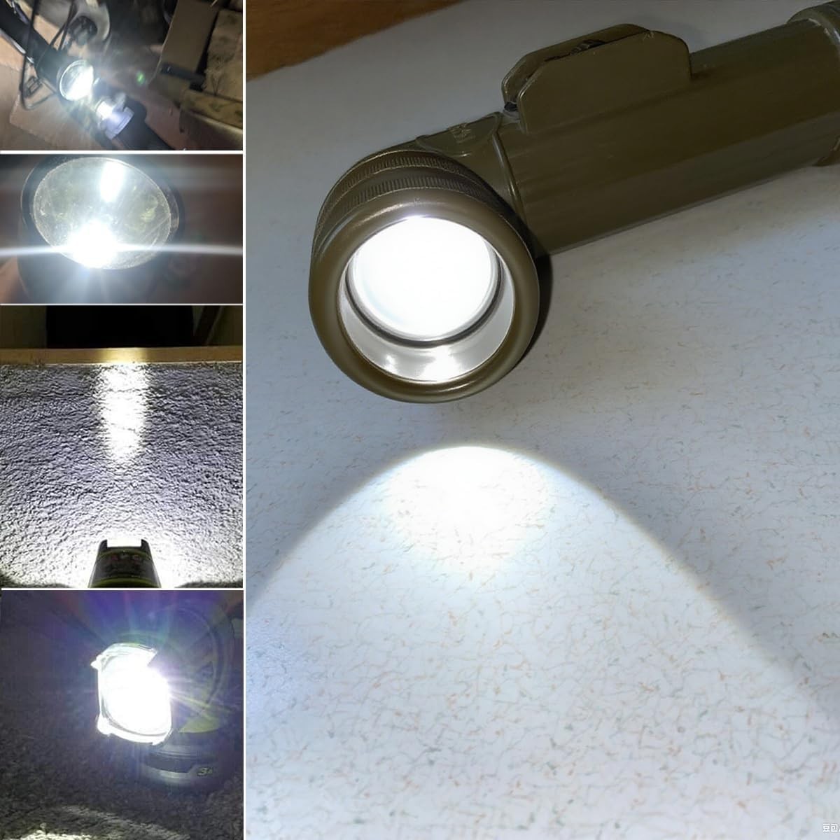 6X 19.2Volt P13.5S White LED Flashlight Bulbs For Sears Craftsman C3 19.2V Light