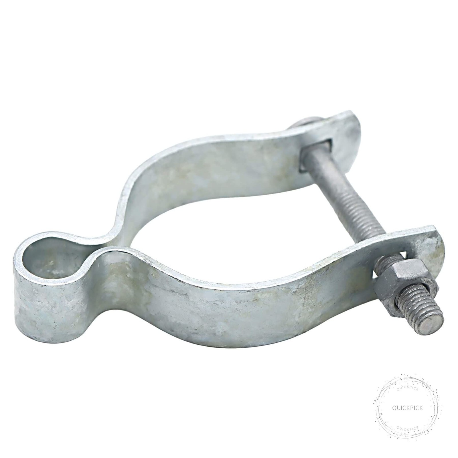 2 Pcs 2-3/8" Chain Link Fence Gate Post Hinge for Outside Diameter Post/Pipe, Pr