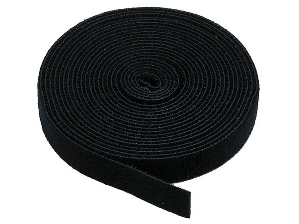 Hook and Loop Fastening Tape, 5 yards/roll, 0.75 in, Black  5828