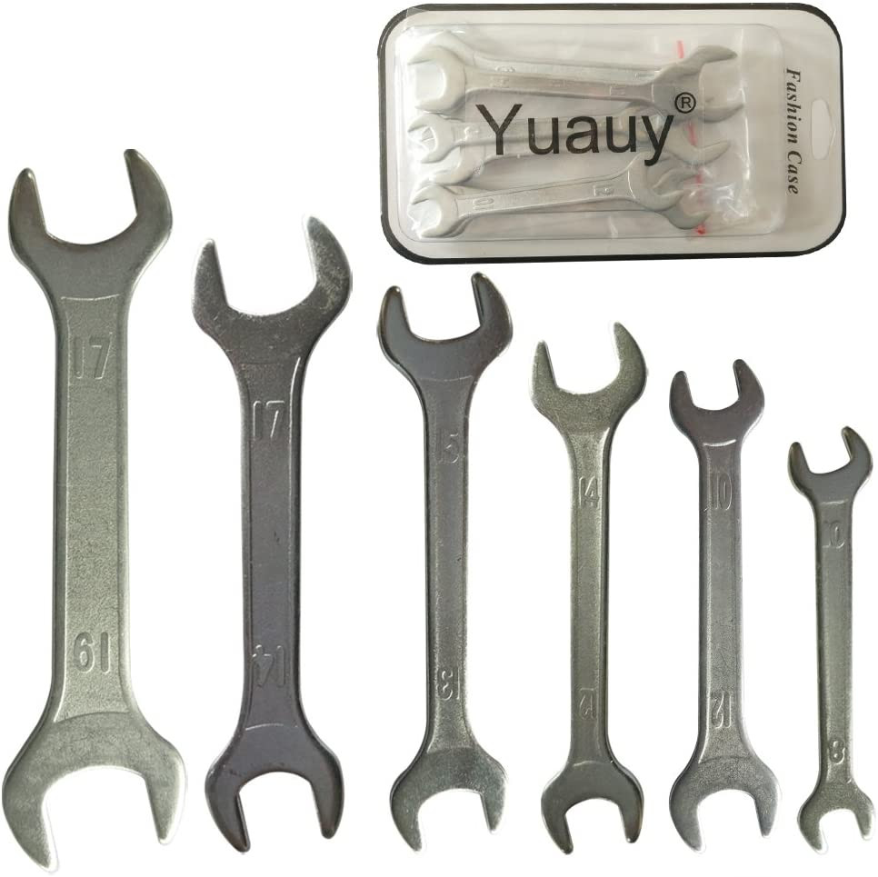 Double Ended 8 Mm Thru 19Mm Cone Wrench Bicycle Tool Kit Spanner Bike Set