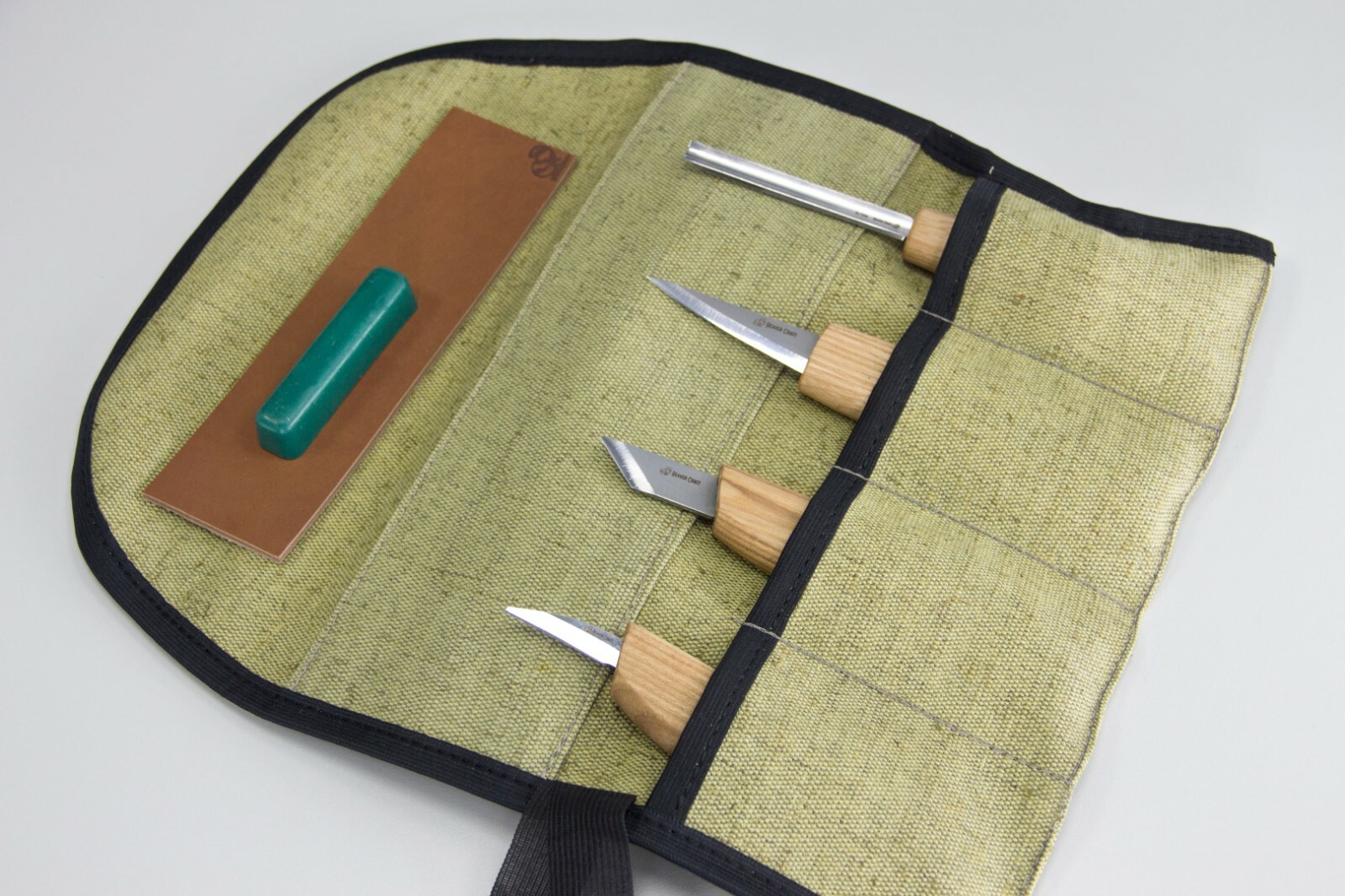 Professional Woodcarving Set of 4 Knives S51 BeaverCraft