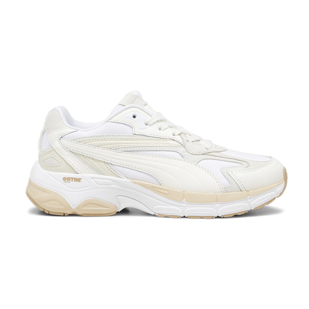 PUMA Teveris Nitro Selflove Lace Up  Womens White Sneakers Casual Shoes 39272601