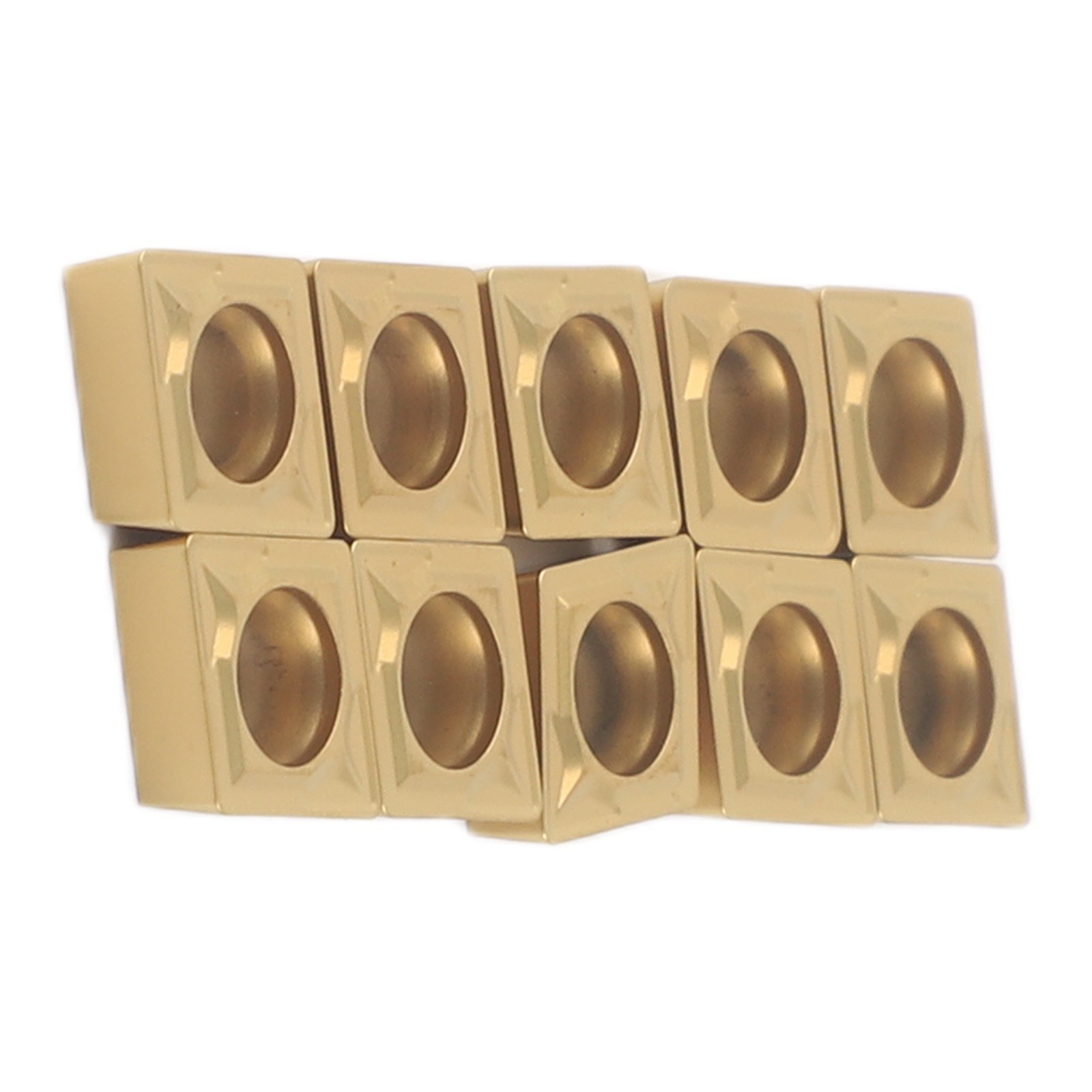 10pcs CCMT060204 Carbide Inserts US735 for CNC Metalworking Applications